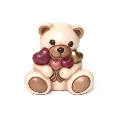 Teddy con mazzo di cuori - Thun