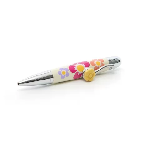 Penna metallica a sfera Flower Bouquet - Thun