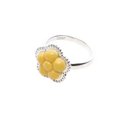 Anello Filigree Yellow Flower - Thun
