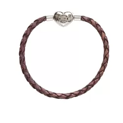 Bracciale My Charms pelle viola antico - Thun