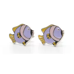 Orecchini a bottone Imagine Fish - Thun