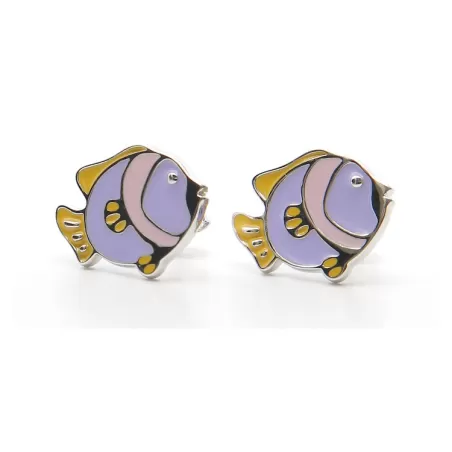 Orecchini a bottone Imagine Fish - Thun