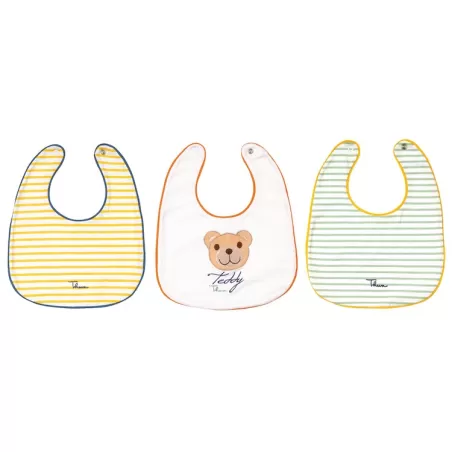 Confezione 3 bavaglini Teddy boy - Thun