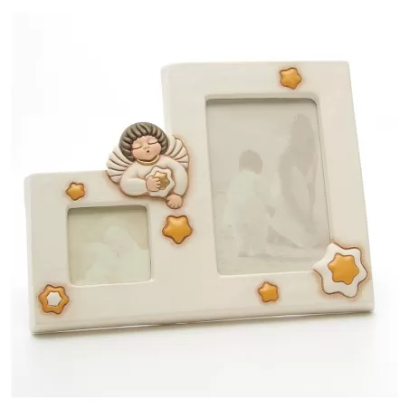 Portafoto doppio Angel neutral - Thun