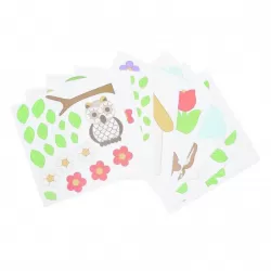 Wall stickers fattoria (8 fogli adesivi) - Thun