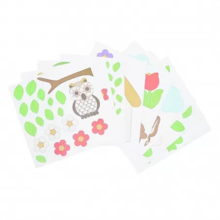 Wall stickers fattoria (8 fogli adesivi) - Thun