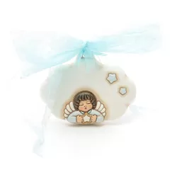 Coccarda nascita Angel boy - Thun