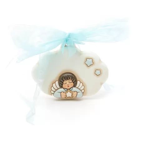 Coccarda nascita Angel boy - Thun