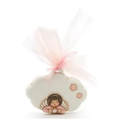 Coccarda nascita Angel girl - Thun