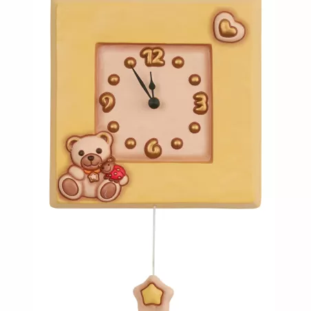 Orologio con carillon Teddy con coccinella - Thun