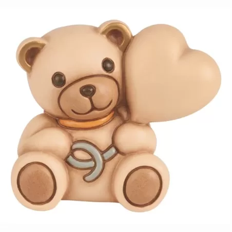 Teddy "E' nato un bimbo" - con targhetta personalizzabile - Thun