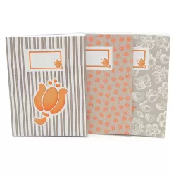 Set 3 notebook A6 allovertulip - Thun