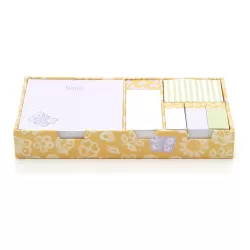 Sticky note set allover butterfly - Thun