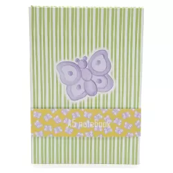 Quaderno a5 allover butterfly - Thun