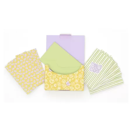 Greeting card allover butterfly - Thun