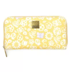 Portafoglio grande con zip allover butterfly - Thun