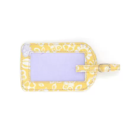 Targhetta nome valigia allover butterfly - Thun