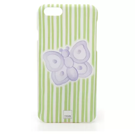Cover smartphone 6 stripes butterfly - Thun