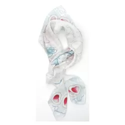 Foulard seta Sunflower Love San Valenti - Thun