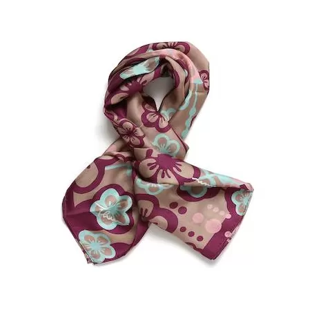Foulard seta Flower Rain Festa Della Ma - Thun