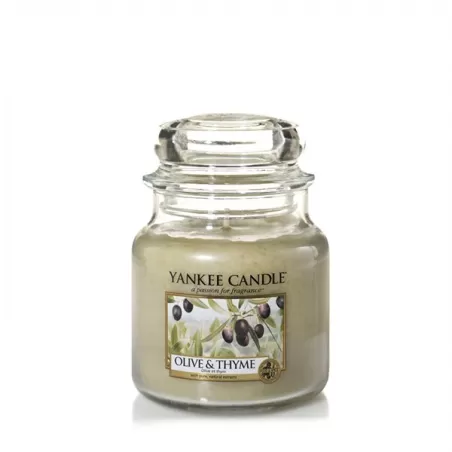 Olive & Thyme Giara Media - Yankee Candle