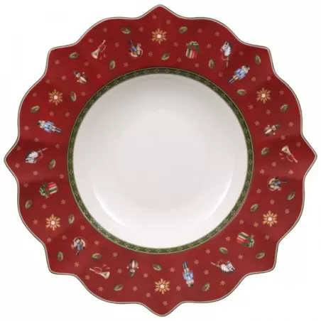 Toy's Delight Piatto fondo rosso - Villeroy & Boch