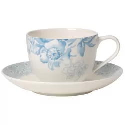Floreana Blue Tazza caffe con piatto 2pezzi - Villeroy & Boch
