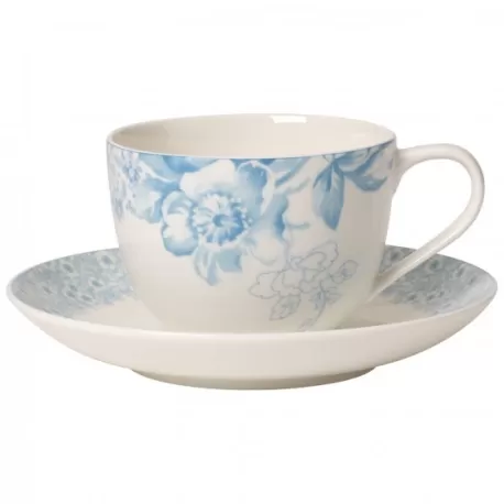 Floreana Blue Tazza caffe con piatto 2pezzi - Villeroy & Boch