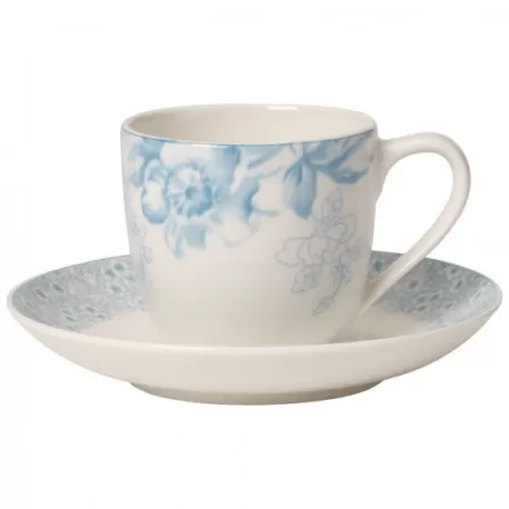 Floreana Blue Tazza espresso con piatto 2pezzi - Villeroy & Boch