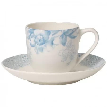 Floreana Blue Tazza espresso con piatto 2pezzi - Villeroy & Boch