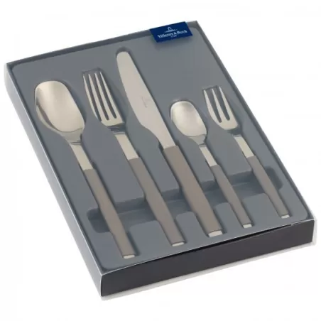 S+ Taupe Servizio tavola 5 pezzi - Villeroy & Boch