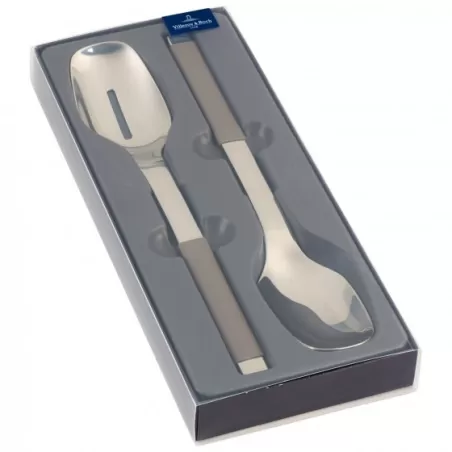 S+ Taupe Posate insalata, 2 pz. - Villeroy & Boch