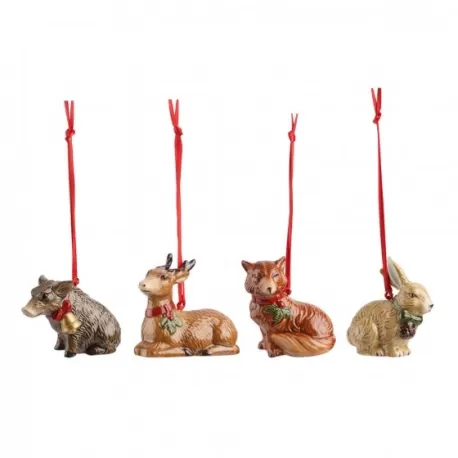 Nostalgic Ornaments Ornam.animali bosco,s4pz. - Villeroy & Boch