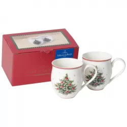 Toy's Delight Mug c/man 2pz. Alb.Natale - Villeroy & Boch