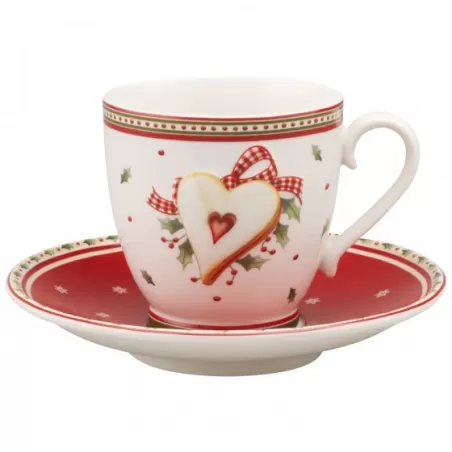 Winter Bakery Delight Tazza caffe c/piatt. 2pz. - Villeroy & Boch