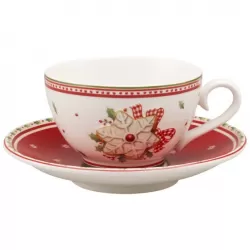 Winter Bakery Delight Tazza cappu/te c/piat.2pz - Villeroy & Boch