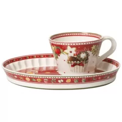 Winter Bakery Delight Tazza cupcake c/piat.2pz. - Villeroy & Boch