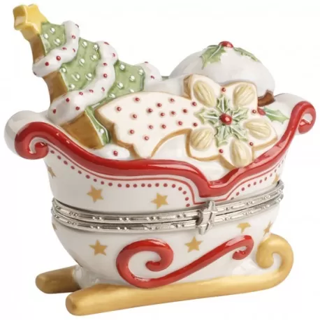 Winter Bakery Decoration Slitta festosa bianca - Villeroy & Boch
