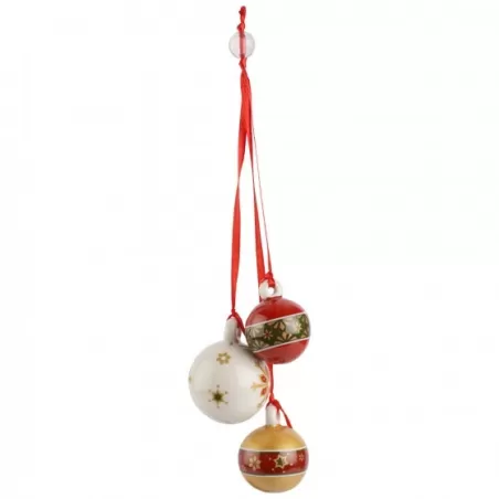 My Christmas Tree Ornamento a tre Sfere - Villeroy & Boch