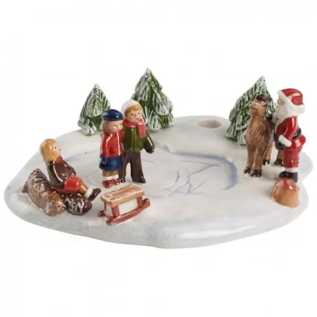 Mini Christmas Village Ambientaz.pattin.ghiaccio - Villeroy & Boch