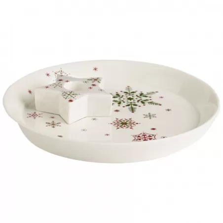 NewModern Christmas Coppa pastic.c/candel.2pz - Villeroy & Boch
