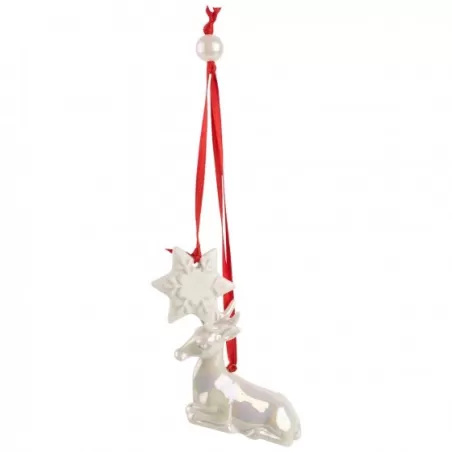 NewModern Christmas Ornam.Stella neve c/cervo - Villeroy & Boch