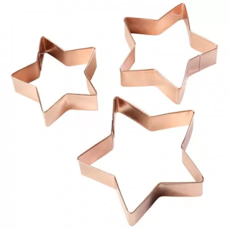 Winter Bakery Set 3 stampi rame stella - Villeroy & Boch