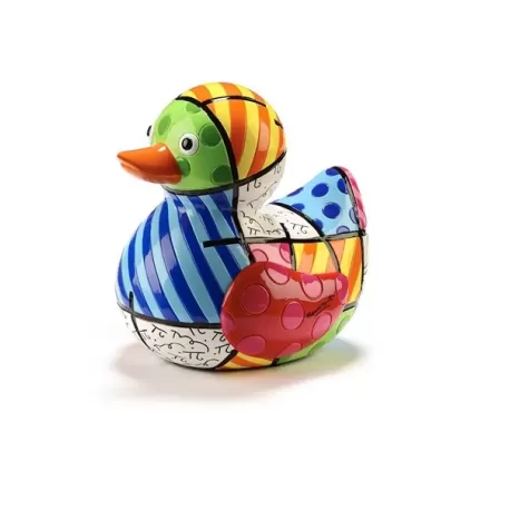 Figurina "Papera Joy" Edizione Limitata con certificato - Romero Britto