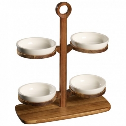 BBQ Passion Tray Stand Set 5 Pezzi - Villeroy & Boch