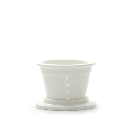 Atupertu, Filtro con coperchio per tisaniera - La Porcellana Bianca