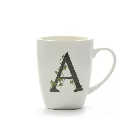 Atupertu, Mug lettera  'a' Ml. 380 - La Porcellana Bianca