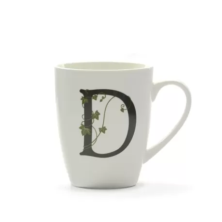 Atupertu, Mug lettera 'd' Ml. 380 - La Porcellana Bianca
