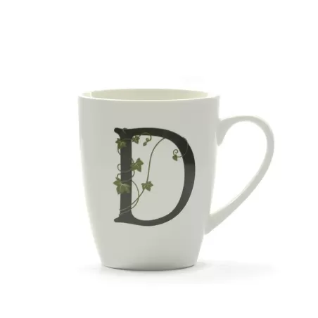 Atupertu, Mug lettera 'd' Ml. 380 - La Porcellana Bianca