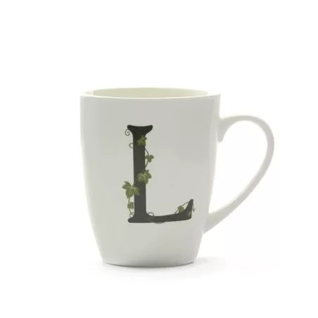 Atupertu, Mug lettera 'l' Ml. 380 - La Porcellana Bianca